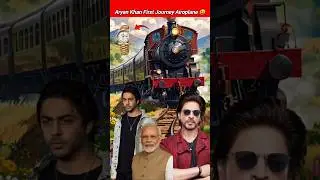 Aryan Khan First journey in Aeroplane 😝#aryankhan #aeroplane #shahrukh #ytshorts #job2