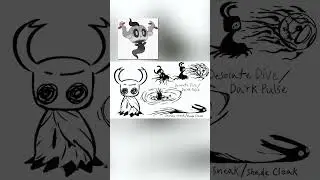 Hollow Knights Main Character But turned Into a Pok&eacute;mon!