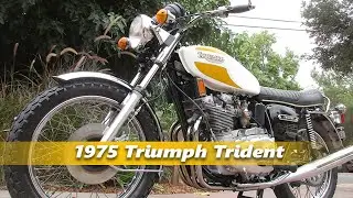 Check Out This Sweet Ride! 1975 Triumph Trident T160