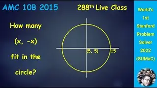 AMC 10B 2015 Coordinate Geometry | Math Tutor Tips for AIME, 12, 8 Problems | 2024&ndash;2025 Preparation