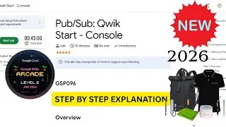 [NEW 2026] Pub/Sub: Qwik Start - Console | Google Cloud Arcade | Level 2 January | #GSP096