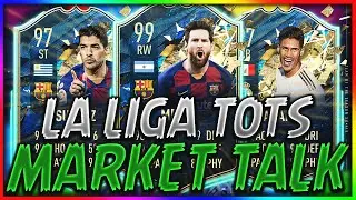 LA LIGA TOTS MARKET TALK! UPGRADE PACKS DRAINING COINS? FIFA 20 Ultimate Team