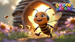 😂 Little Buzzy Bee | The Happiest Bee in the Garden