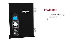 Raypak&reg; E3T: Electric 3-Series Titanium Pool and Spa Heater