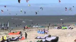 kitesurfen brouwersdam 21 - augustus - 2010