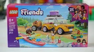 LEGO Friends 42659 Friendship Road-Trip Travel Car Speed Build