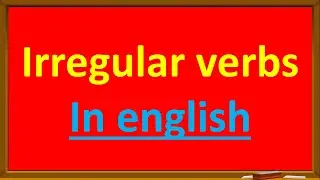 Mastering Irregular Verbs Like a Pro!