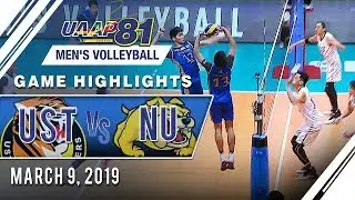 UAAP 81 MV: UST vs. NU | Game Highlights | March 9, 2019