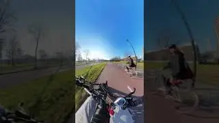 Day in a life of a university student in Europe #nature #ride #rider #bike #park #driving#university