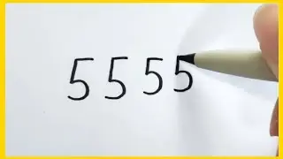 رسم سهل/طريقة تحويل الأرقام إلى رسمة جميلة/Easy drawing/How to turn numbers into a beautiful drawing