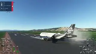 Smooth landing in Dunedin Airport