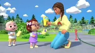 Fire Truck Wash Song   CoComelon Nursery Rhymes & Kids Songs