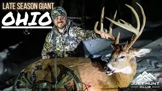 We Just Killed a GIANT Buck in Ohio! | Late Season Archery Whitetail Hunt