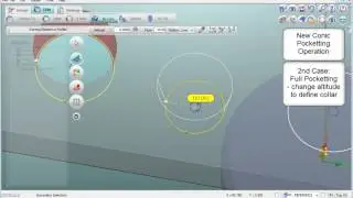 GO2cam v6.04 - Wire EDM - Conic Pocketting
