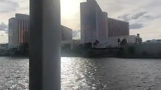Casinos of Laughlin Nevada from the Celebration tour boat