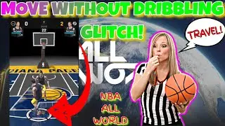 How To Move Without Dribbling Glitch NBA All World