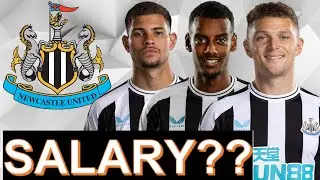 Top 10 Newcastle United FC Players Salaries 2023 #ucl  #football #england #premierleague #newcastle