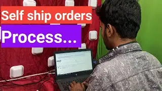 How to process self ship orders on Amazon| fulfill Self ship orders on Amazon|