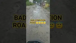 Road bad condition malda #funny 🤣🤣🤣🤣 #road #video