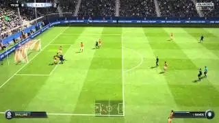 Adrian Ramos double panna on FIFA 15