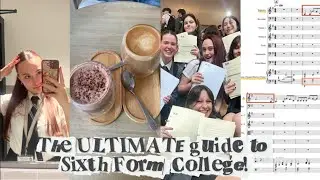 YOUR guide to SIXTH FORM/ COLLEGE | what to buy, what's in my bag, free periods & more ☆⋆｡𖦹&deg;‧