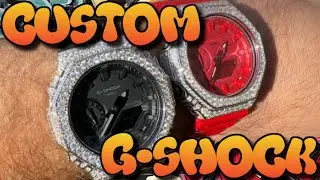 Часы G-Shock Iced Out от Harlembling &mdash; купите отдельно безель или часы целиком!