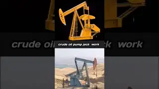 crude oil pump jack work #mechanicalengineering