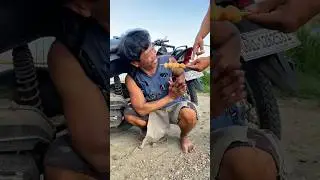 Homeless pick a food #respect #sad #subscribe