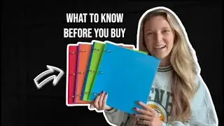 THE BEST school + office binders! Honest Amazon Review