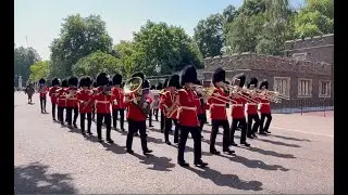 New Guard arrives at St James's Palace, 31 July 2024