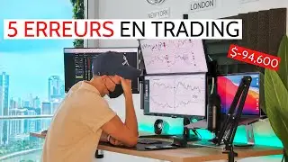 5 ERREURS À ÉVITER EN TRADING
