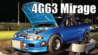 900HP 4G63 Mitsubishi Mirage de 9 segundos | DIPR Vlogs