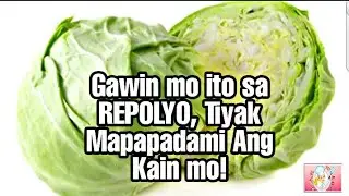 How to make ENSALADANG REPOLYO || Cabbage Salad with Bagoong Isda Recipe | Platter of Joy