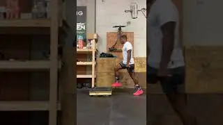 DB deficit deceleration lunge