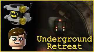LEGO Batman 2: DC Super Heroes | UNDERGROUND RETREAT - Minikits & Citizen in Peril