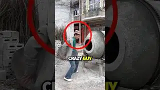 Может ли бетономешалка ДЕЙСТВИТЕЛЬНО стирать одежду?😳😱