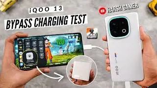 iQOO 13 - BGMI Bypass Charging Test With FPS Meter, Heating & Battery Test 🔥