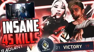 LONGEST VALORANT GAME EVER IN RADIANT RANK  | INDIAN JETT