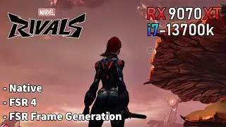 Marvel Rivals RX 9070 XT - 1080p / 1440p / 4k