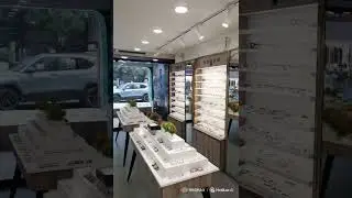 Optical Store Final Execution #interiordesign #customizedretaildisplays #architecture #interior