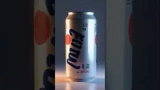 CGI ADD VFX Animation 💯 AI Soda Can🎥 #shorts #3d