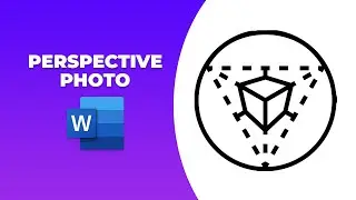 How to add perspective to a photo in word