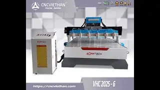 Máy Đục Gỗ 6 Đầu Đa Năng