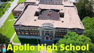 The Derelict Apollo High School In Burlington Iowa: Built Over A Cemetery