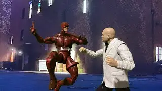 daredevil vs kingpin marvel’s daredevil stop motion ￼