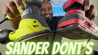 DON'T MAKE THESE SANDING MISTAKES