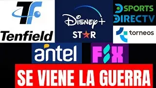 🔴 LA GUERRA EN LOS DERECHOS DE TV || TENFIELD VS DIRECTV || STREAMING VS CABLE EN #uruguay #video