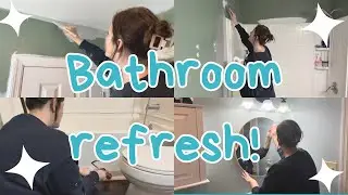 BATHROOM RESET l DEEP CLEAN l BATHROOM REFRESH l LOVING OUR HOME 