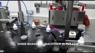 Eye / Ear Drops Bottle Automatic High Speed Filling Line (Filling, Plug Pressing and Screw Capping)