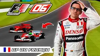 ERRO FATAL na ESTREIA pela TOYOTA na FRANÇA | F1 2006 PS2 | MODO CARREIRA (Ep. 12)
